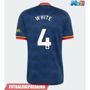Lacne Muži Futbalové dres Arsenal Ben White #4 2026-27 Krátky Rukáv - Preč